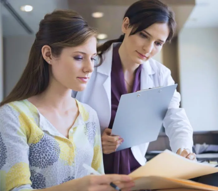 Female Doctors Working